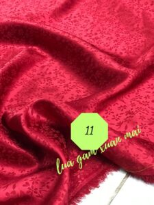 Các mẫu Lụa gấm may áo dài Xuân Mai 11