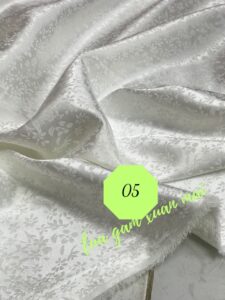 Các mẫu Lụa gấm may áo dài Xuân Mai 5