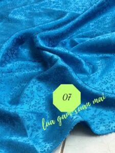 Các mẫu Lụa gấm may áo dài Xuân Mai 7