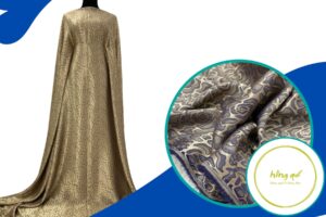 Vải áo dài Hồng Quế 11 đồng đen