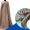 Vải áo dài Hồng Quế 3 hồng tây