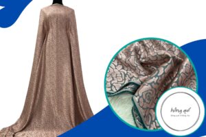 Vải áo dài Hồng Quế 3 hồng tây