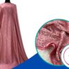 Vải áo dài Hồng Quế 7 hồng tây