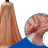 Vải áo dài Hồng Quế 8 cam dâu