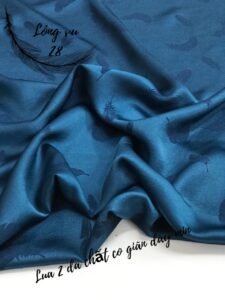 Vải lụa áo dài 2 da Lông Vũ 28