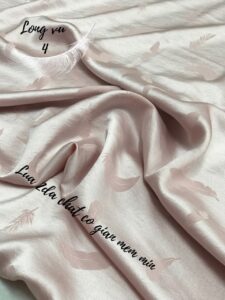 Vải lụa áo dài 2 da Lông Vũ 4