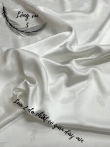 Vải lụa áo dài 2 da Lông Vũ 5