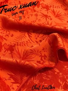 Vải may áo dài Trúc Xuân 11