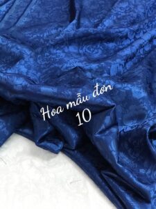 Vải may áo dài hoa Mẫu Đơn 10