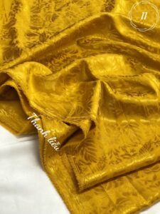 Vải may áo dài lá Thanh Liễu 11