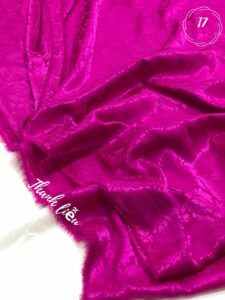 Vải may áo dài lá Thanh Liễu 17
